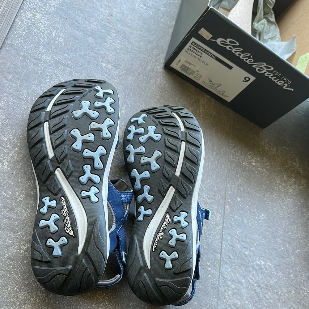 Blue active strappy Sandals - Picture 2 of 3